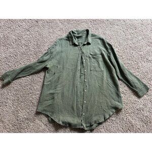 Aerie Lightweight Button-Up Pullover – Women’s Size medium